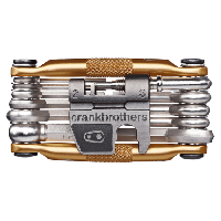 Photo Crankbrothers multi outils m17 17 fonctions or