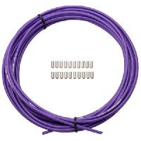 Photo Câble de frein Jagwire Workshop 5mm CGX-SL-Lube 10 m-Purple