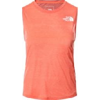 Photo Debardeur the north face up with sun tank orange femme