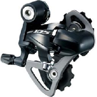 Photo Derailleur arriere shimano 105 5701 ss 10v noir