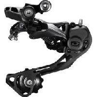 Photo Derailleur arriere shimano deore rd m6000 10v chape longue shadow noir