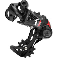 Photo Derailleur arriere sram x01 dh type 3 0 10v noir rouge