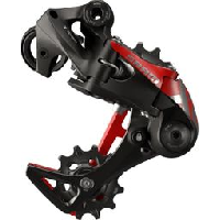 Photo Derailleur arriere sram x01 dh x horizon 7 vitesses rouge