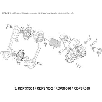 Photo Derailleur arriere sram x9 type2 rd 10sp b screw limit screw kit