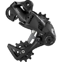 Photo Derailleur arriere vtt sram gx dh 1x7spd x horizon medium cage blk