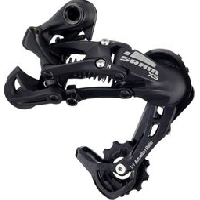 Photo Derailleur arriere x5 chape moyenne 9v noir