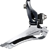 Photo Derailleur avant shimano sora fd r3000 f a braser 2x9v