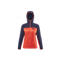 Photo Doudoune millet fusion airwarm hoodie femme orange