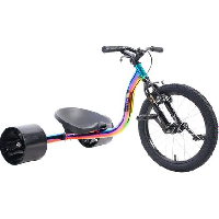 Photo Drift trike sullivan big wheel roue 18 neo chrome noir