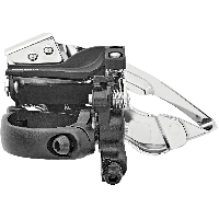 Photo Dérailleur avant collier bas Shimano Deore XT Top Swing Down Pull FD-T8000 63-66º