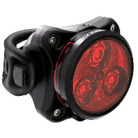 Photo Eclairage vélo arrière LED Lezyne Zecto Drive Max 250 lumens noir signalisation éclairage arrière