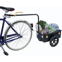 Photo Eco trailer mini chariot de rangement avec attache rapide noire