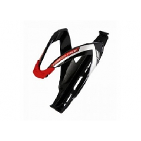 Photo Elite porte bidon custom race noir brillant logo rouge