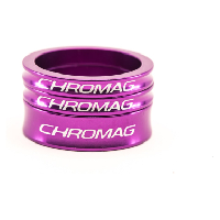Photo Entretoises de direction chromag aluminium violet