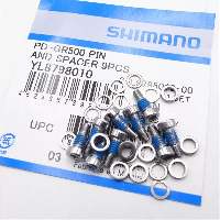 Photo Ergots et entretoises Shimano PD-GR500