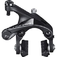 Photo Etrier de frein arriere dual pivot shimano ultegra br r8100 noir patins carbones