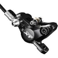 Photo Etrier de frein shimano deore xt br m8000 plaquettes resine noir