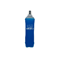 Photo Flasque de running 500ml souple pour sac d hydratation gourde avec valve de securite a mordre profil ergonomique