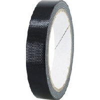 Photo Fond de jante tresse adhesif tubeless compatible tubetype noir largeur 12mm longueur 9m vendu au rouleau