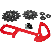 Photo Galet Sram Kit Galets Et Chape Interne Xo1 Eagle Rouge