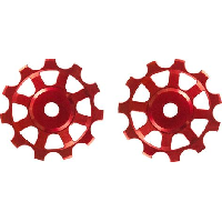 Photo Galets ceramique nova ride shimano 10 11 12 vitesses rouge