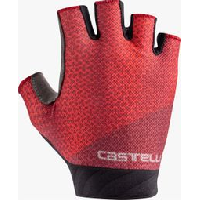 Photo Gants courts femme castelli roubaix gel 2 rouge