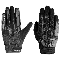 Photo Gants doigts longs Minaya noirs-gris