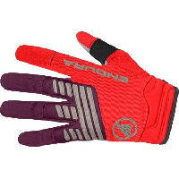 Photo Gants endura singletrack grenade rouge