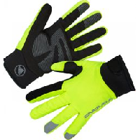 Photo Gants endura strike femme jaune neon