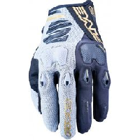 Photo Gants five gloves enduro 2 noir gris or