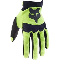 Photo Gants fox dirtpaw jaune fluo