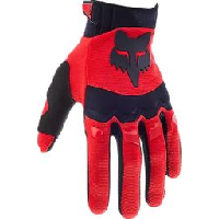 Photo Gants fox dirtpaw rouge fluo