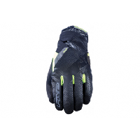 Photo Gants hiver five gloves wp warm evo noir jaune fluo