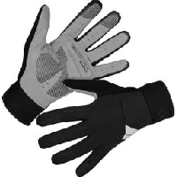 Photo Gants longs coupe vent endura windchill noir