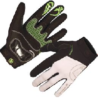 Photo Gants longs endura singletrack ii blanc vert