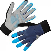 Photo Gants longs endura windchill bleu