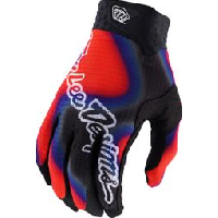 Photo Gants longs enfant troy lee designs air lucid noir rouge