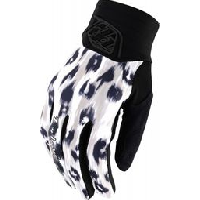 Photo Gants longs femme troy lee designs luxe wild cat blanc