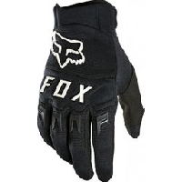 Photo Gants longs fox dirtpaw noir blanc