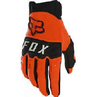 Photo Gants longs fox dirtpaw noir orange