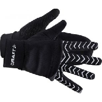 Photo Gants moufles polaire craft adv lumen hybrid noir unisex