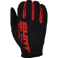 Photo Gants shot bmx rogue ultralight black red