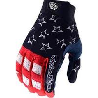 Photo Gants troy lee designs enfant air navy rouge