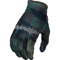 Photo Gants troy lee designs flowline brushed camo army vert