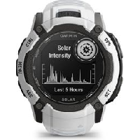 Photo Garmin instinct 2x solar montre de sport connectee blanc