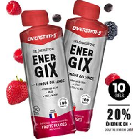 Photo Gel energetique overstims energix fruits rouges pack 10 x 34g