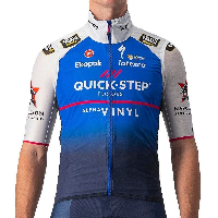 Photo Gilet coupe-vent Castelli Pro Light Wind Quick-Step Alpha Vinyl 2022 M bleu