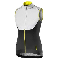 Photo Gilet coupe vent vélo femme Mavic Vision H2O W M blanc