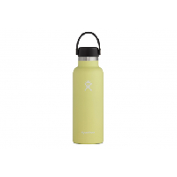 Photo Gourde isotherme hydro flask standard mouth with sfc 532 ml jaune ananas