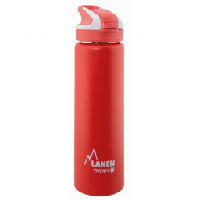 Photo Gourde sport inox isotherme 0 75l rouge